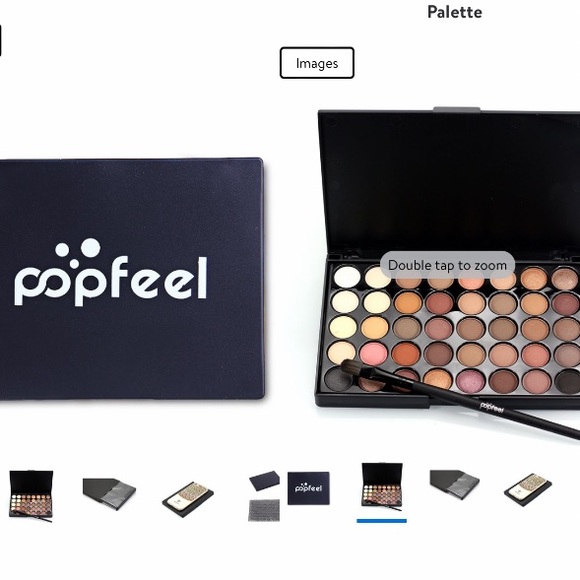POPFEEL 40 piece lot eye shadow palette makeup cosmetics subscription box rare - Picture 4 of 8